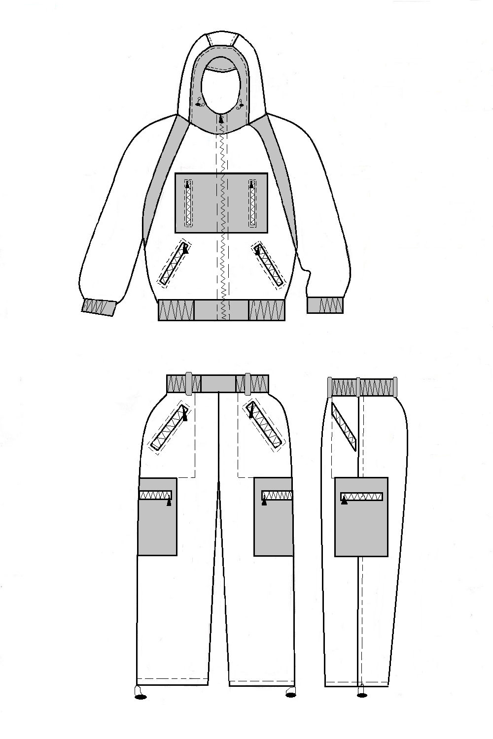 Костюм Сокол RS210 DZIN