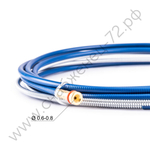 Канал 0,6-0,8мм сталь синий, 4м (124.0012/GM0501, МВ-15, пр-во FoxWeld/КНР)