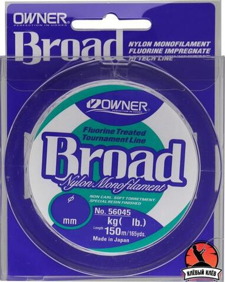 OWNER Леска Broad 150м 0,50мм 18кг