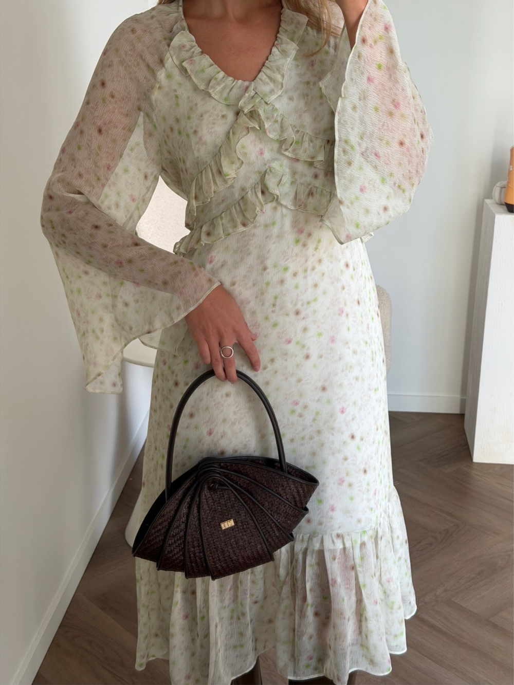 Платье Flow wow салатовый