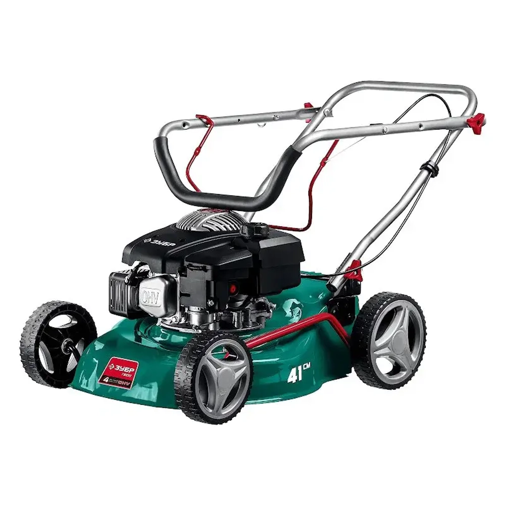 ЗУБР ГБ-410 газонокосилка бензиновая