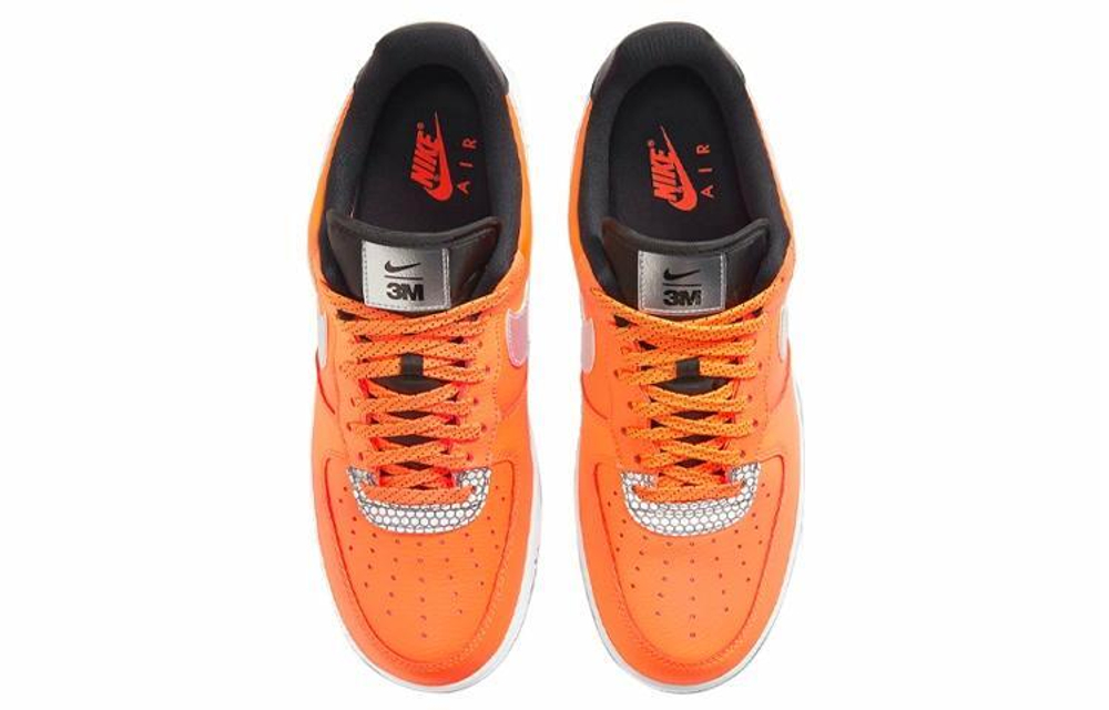 Кроссовки 3M X Nike Air Force 1 "Total Orange"