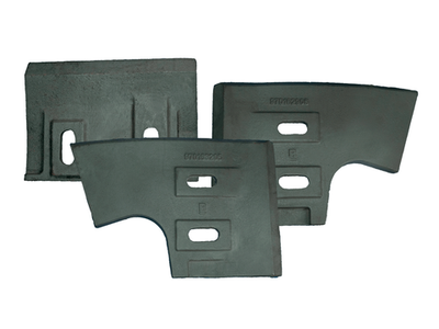 Комплект лопастей и скребков для б/с BHS-DKX 1.67