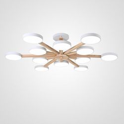 Люстра на штанге Imperiumloft TURNA White TURNA-B01