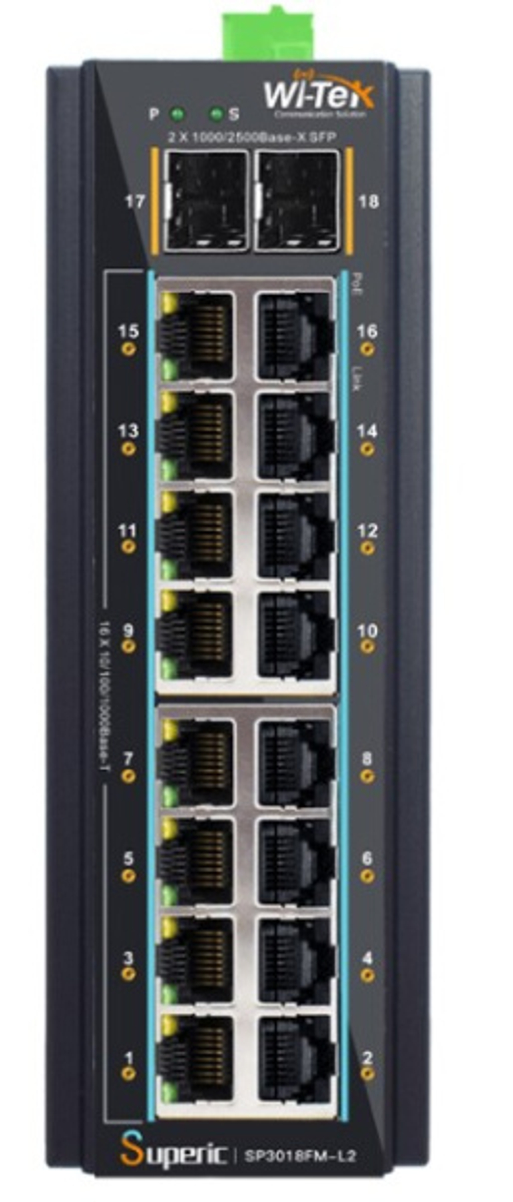 Коммутатор управляемый Wi-Tek SP3018FM-L2