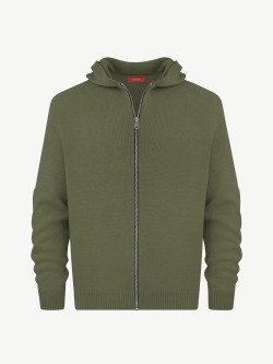 Толстовка на замке из хлопка