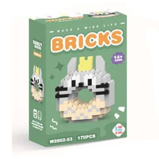 Конструктор Briks Пончик Тоторо №2602-53 (170 деталей)
