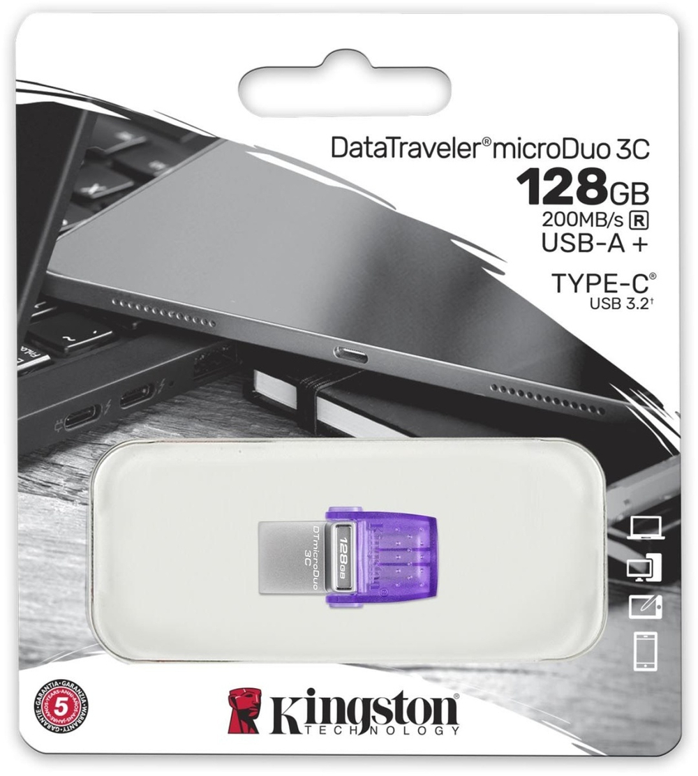 USB Flash карта Kingston DTDUO3CG3/128 128 Гб