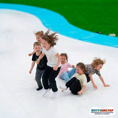 Надувная подушка на платформе «Подводное царство» 14×9×1,3 м