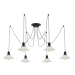 Citilux Эдисон CL451062 Люстра паук Венге