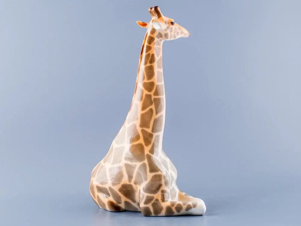 Скульптура Жираф с поднятой головой арт. 82.00986.00.1