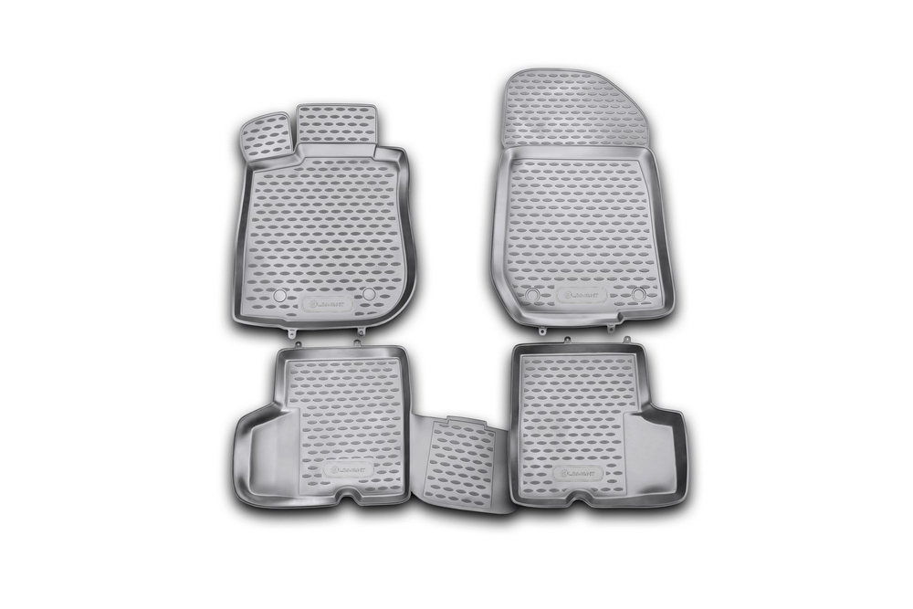 Коврики в салон RENAULT Logan 2004-2009, 2010-2014, 4 шт. (полиуретан) Element.NLC.41.05.210KH