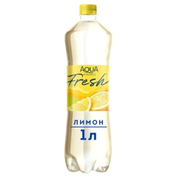 Вода негазированная Aqua Minerale Fresh Лимон, 1 л