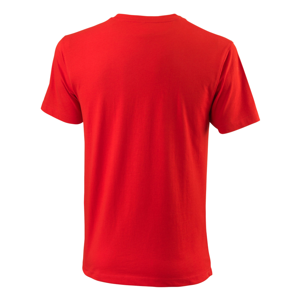 Мужское теннисное поло Wilson T-Shirt Men - Red