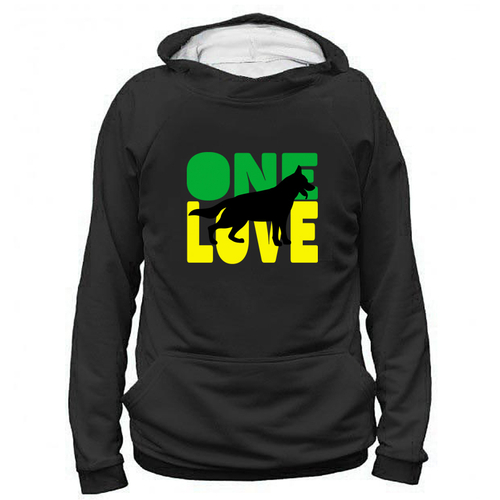 Толстовка "Овчарка - единственная любовь"