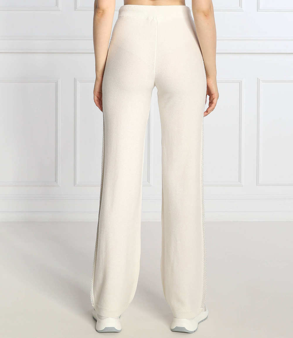 Хлопковые трикотажные штаны Peserico - кремовый(S94042F12 B9018)