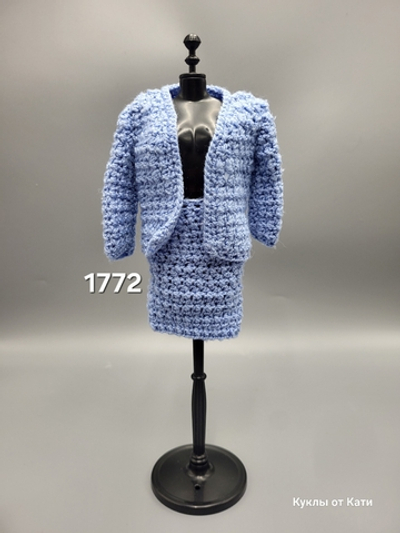 Одежда для куклы Барби винтаж комплект вязаный 1772