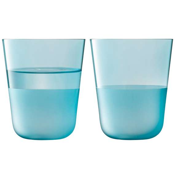 Набор стаканов arc contrast, 380 мл, голубые, 2 шт.