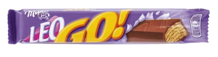 Шоколадные вафли Milka Leo Go