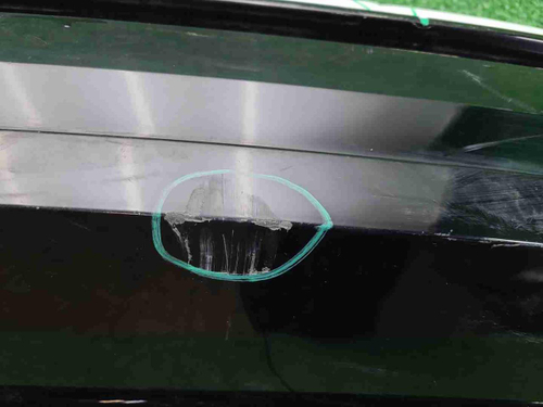 Юбка заднего бампера VW Touareg 3 (18-23) R-line