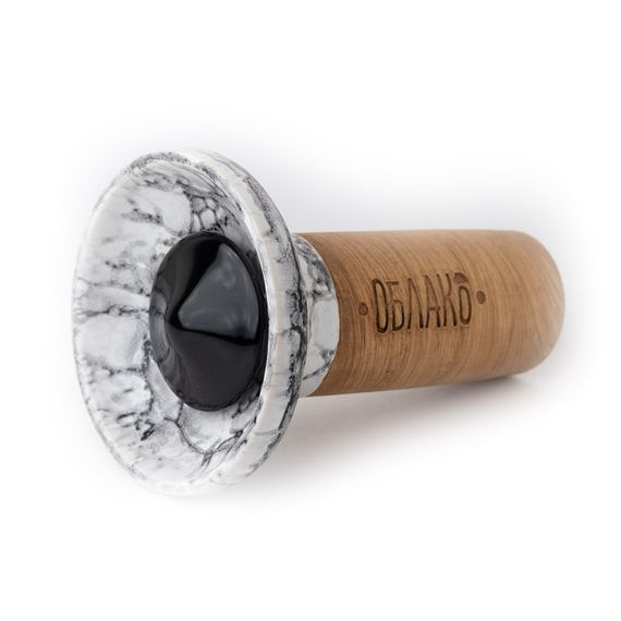 Чаша Oblako Flow - Black/Black-White Mramor