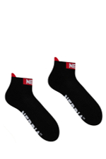 Носки NEBBIA “SMASH IT” ankle length socks 102 Черные