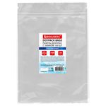 Пакеты дой-пак с замком ZIP LOCK, прозрачные, 200х300 + 50 мм, КОМПЛЕКТ 100 штук, 70 мкм, BRAUBERG, 700700