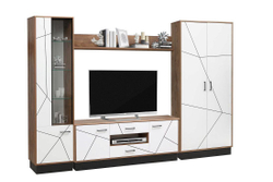 Шкаф для одежды Гамма 54.03 Таксония/Белый