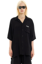 Рубашка ISSAYA Script Shirt Black