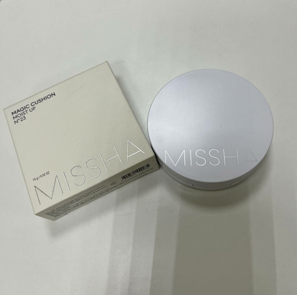 Тональный увлажняющий кушон Missha Magic Cushion Moist Up SPF50+/PA+++, 15 гр, тон 23