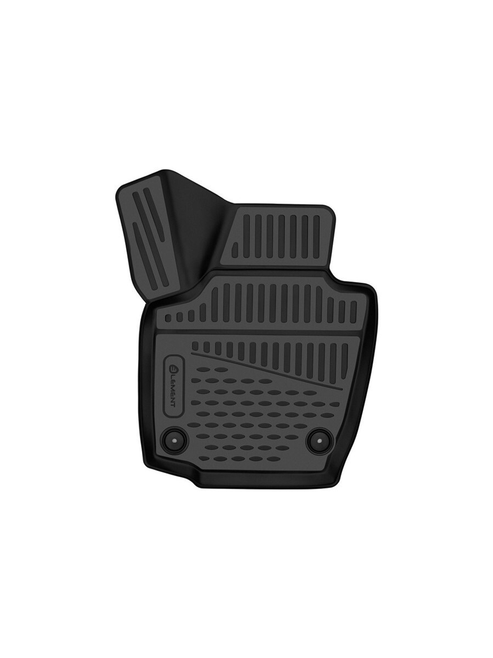 Коврик в салон для SKODARapid (I, Iр, II), 2013-2020, 2020-, передний левый, 1 шт. (полиуретан) ELEMENT3D4515210KFL