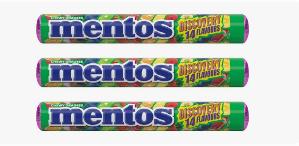 Mentos Discovery (Ментос Дискавери Жевательные драже) 37,5г (40шт)