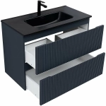Тумба с раковиной Aquanet Джейн (Flat) 335430/329256 90 маренго