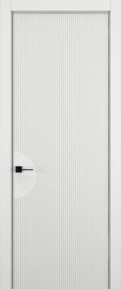 Дверь 6 VERTICAL Матовый Лунный