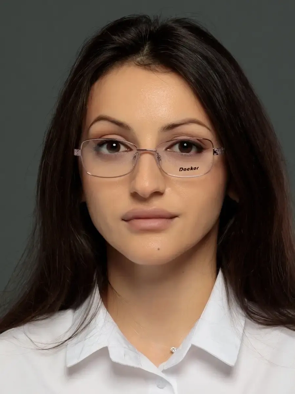 Оправа для очков женская металлическая