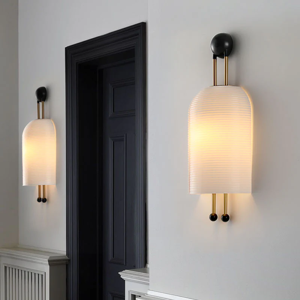 Wall design lamp Lantern by Apparatus