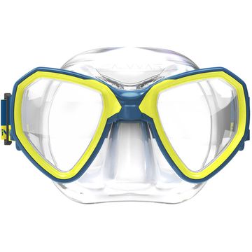 Маска подростковая Salvimar Morpheus MID желто-синяя