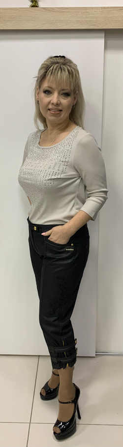 Капри с "напылением" и отстрочкой Sportalm Австрия