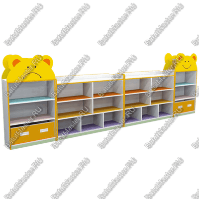ШКАФ ДЛЯ ДЕТСКОГО САДА TKF04