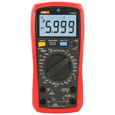 UNI-T UT890D+ Мультиметр цифровой универсальный, True RMS
