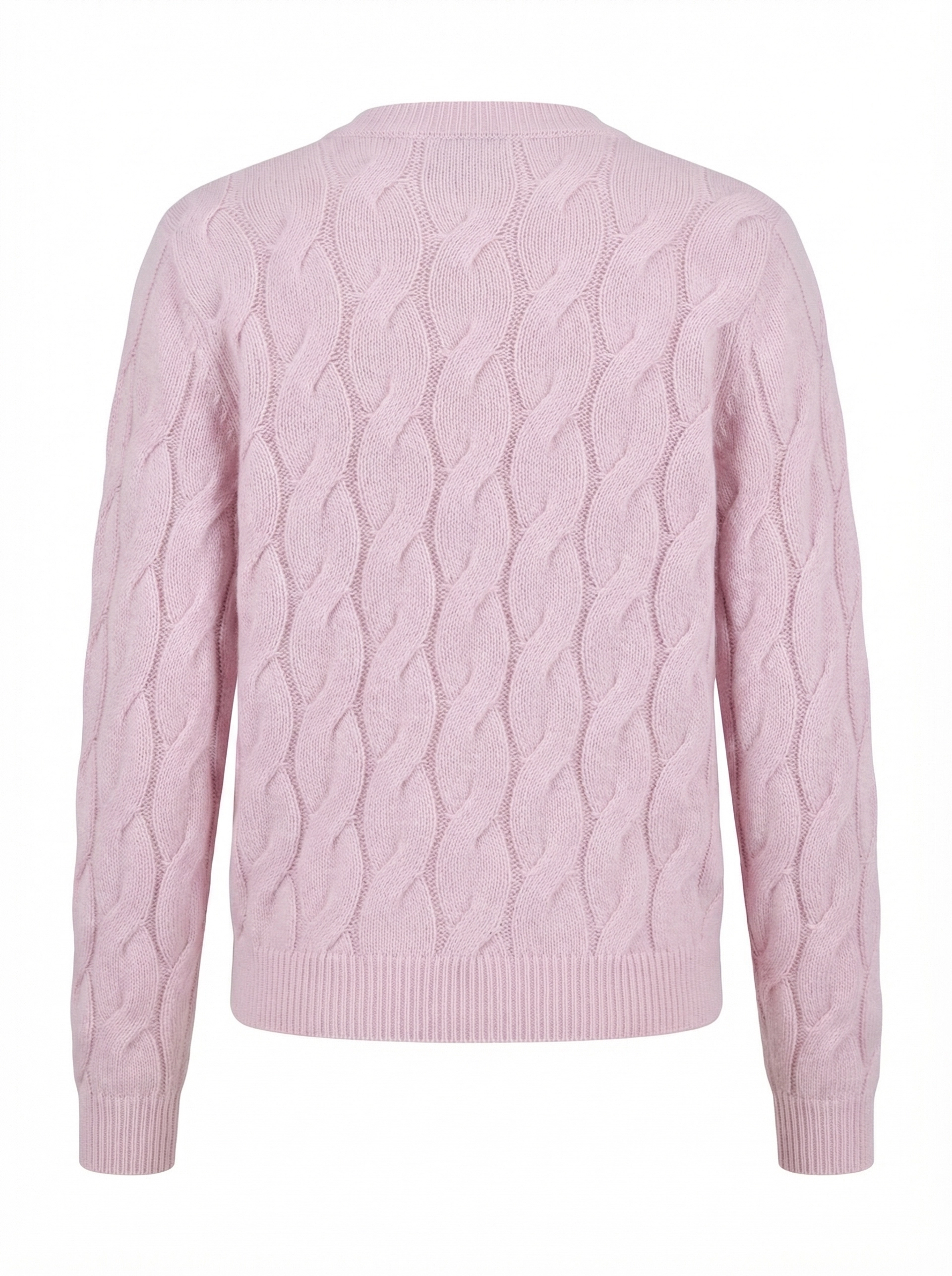 Кашемировый кардиган с косами