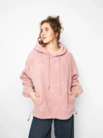 Толстовка плюшевая с капюшоном