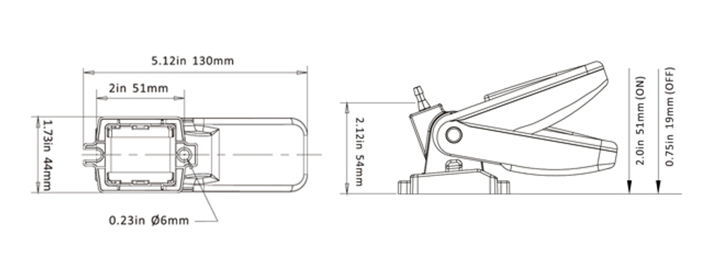 Автоматический вкл/выкл помпы SeaFlo (19/51мм)