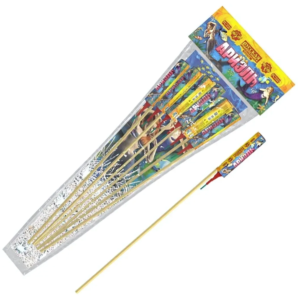 Ракета «Ариэль»(0,6»Х6) 1/72/6 РС2220