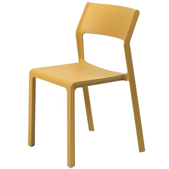 Желтый пластиковый стул Trill Bistrot | Nardi | Италия