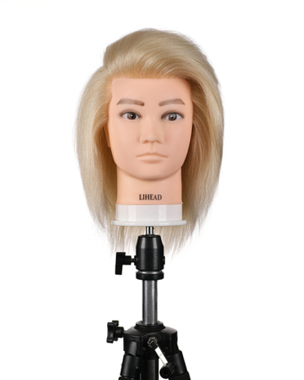 Учебная манекен голова "блондин" без бороды