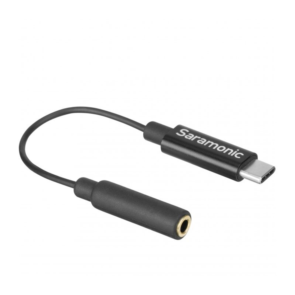 Кабель переходник Saramonic SR-C2003 с TRS на разъем USB-C, 6см