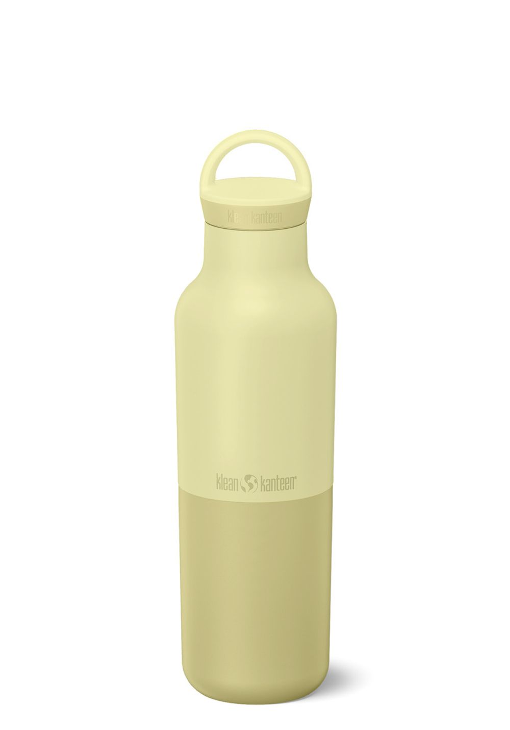 Термобутылка Klean Kanteen Rise Vac Classic Arch Loop 20oz (592 мл) Wax Yellow
