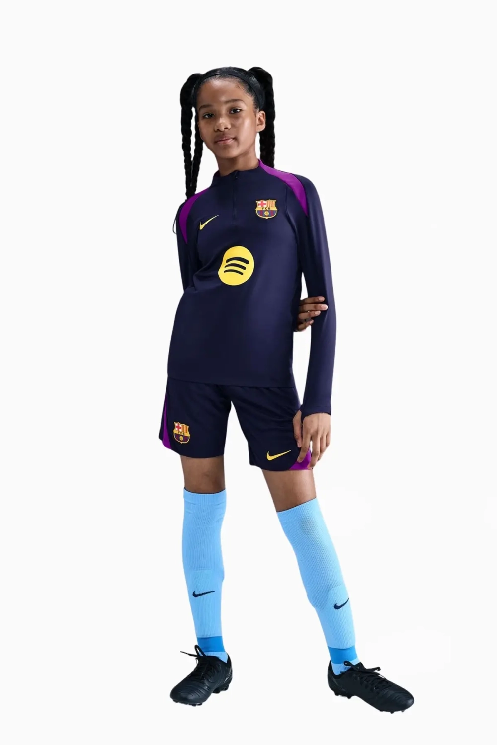 Шорты Nike FC Barcelona 25/26 Strike Junior - темно-синий