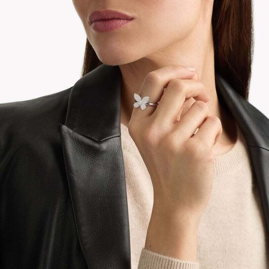 Кольцо Graff Pavé Butterfly Diamond Small Ring